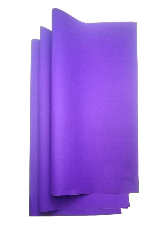CRAFTWAFT ورق باستيل كبير الحجم من كرافت وافت، 120 جرامًا للمتر المربع، ألوان زاهية وناعمة، عبوة من 10 أوراق (30 × 22 بوصة)، للأعمال اليدوية والفنية (بنفسجي) - Image 1